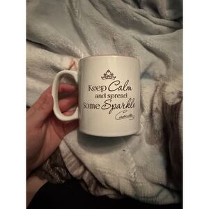 Disney Cinderella Coffee Mug Keep Calm And Spread Some Sparkle